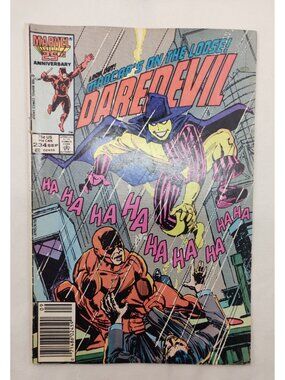 Daredevil #234 Marvel 25th Anniversary Madcap Cover 1986 Direct Edition